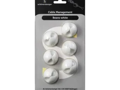 Schönenberger Beans Kabelhalterungen, Ø 29 mm, Weiss