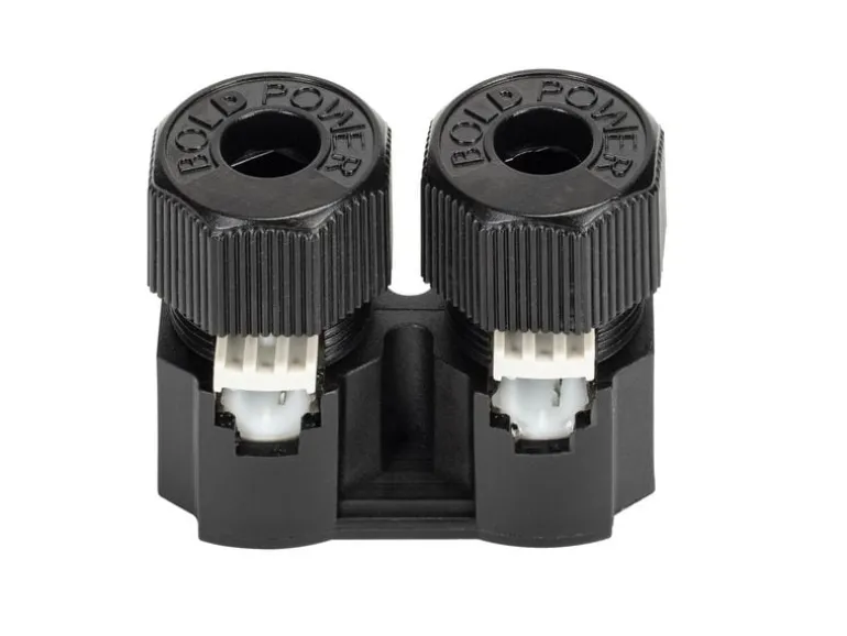 Schönenberger Doppelverteiler 24 V, 36W, IP67, 2-Weg, Schraubverschluss