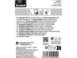 Scotch Bodenschoner Adjustable, Ø 10-14 mm, Schwarz, 4er Pack