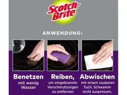 Scotch-Brite Schwamm 3M Scotch-Brite Glaskeramik 3 Stück