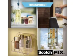 Scotch Doppelseitiges Klebeband Transparent 19 mm x 1.5 m