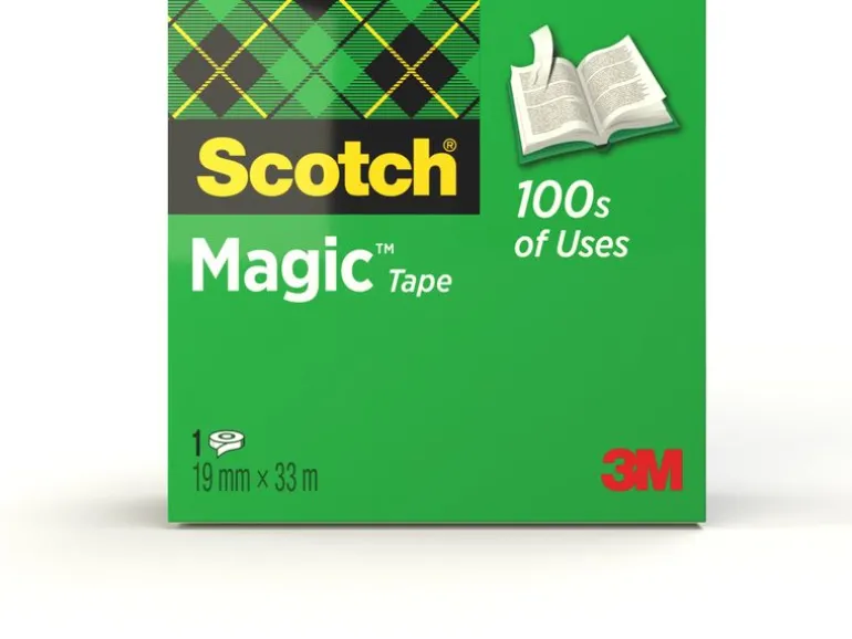 Scotch Klebeband Magic 19 mm x 33 m, Transparent