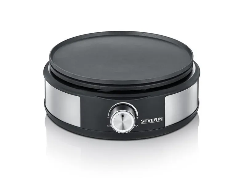 Severin Fondue-Set All-in-One 11 Teile, Schwarz/Silber