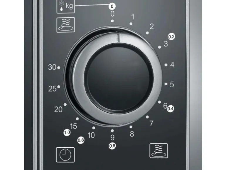 Severin Mikrowelle mit Grill MW 7875 Schwarz/Silber