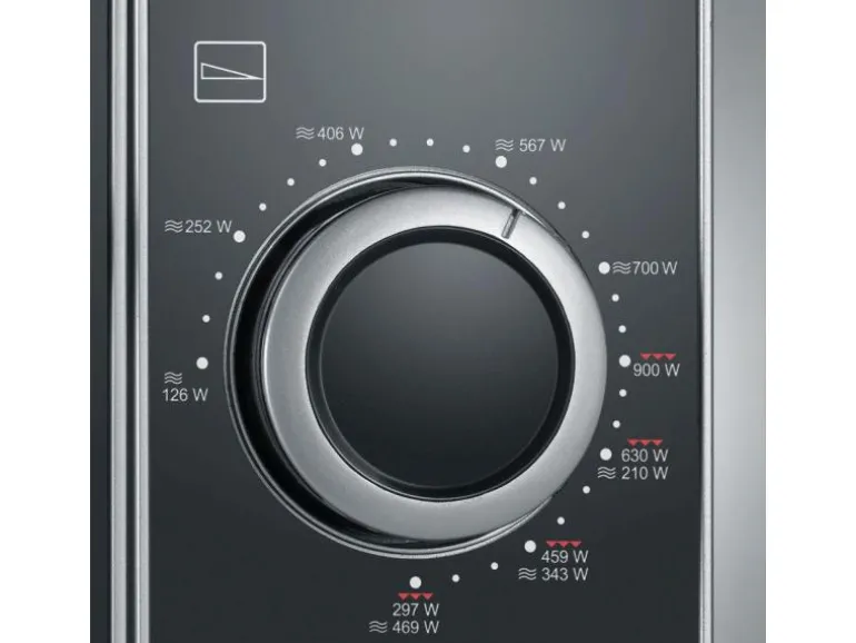 Severin Mikrowelle mit Grill MW 7875 Schwarz/Silber