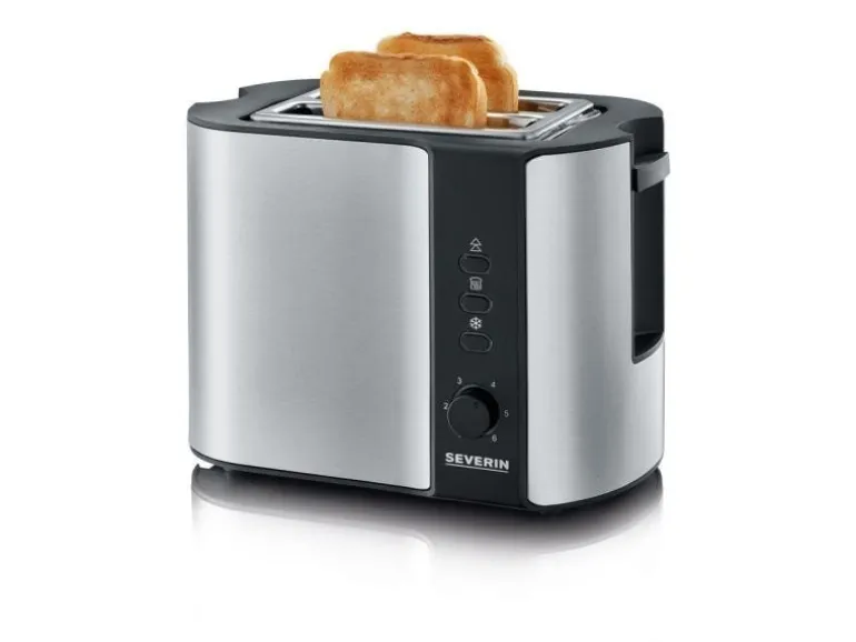 Severin Toaster Automatik AT 2589 Silber