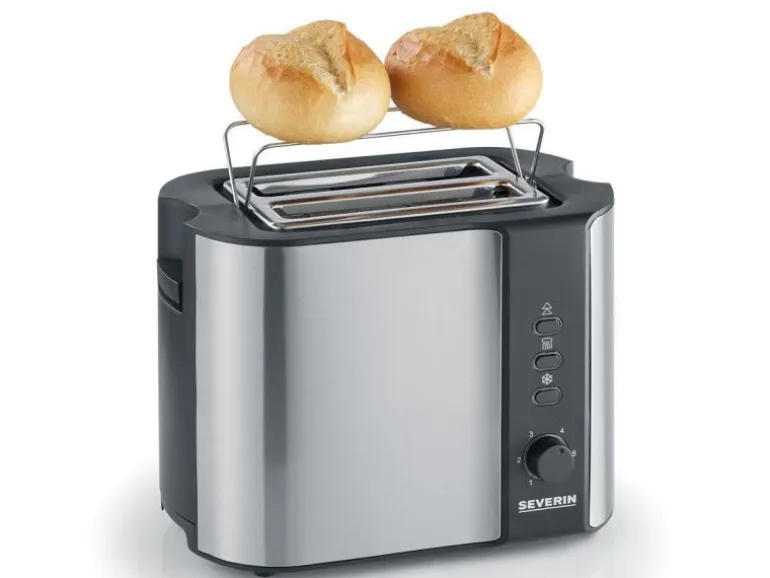 Severin Toaster Automatik AT 2589 Silber