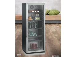 Severin Weinkühlschrank FKS 8841 Schwarz/Edelstahl, Rechts