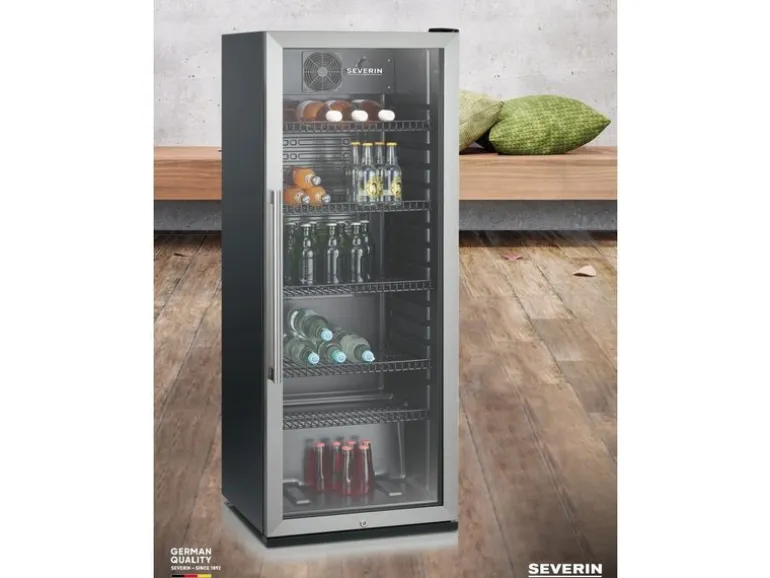 Severin Weinkühlschrank FKS 8841 Schwarz/Edelstahl, Rechts