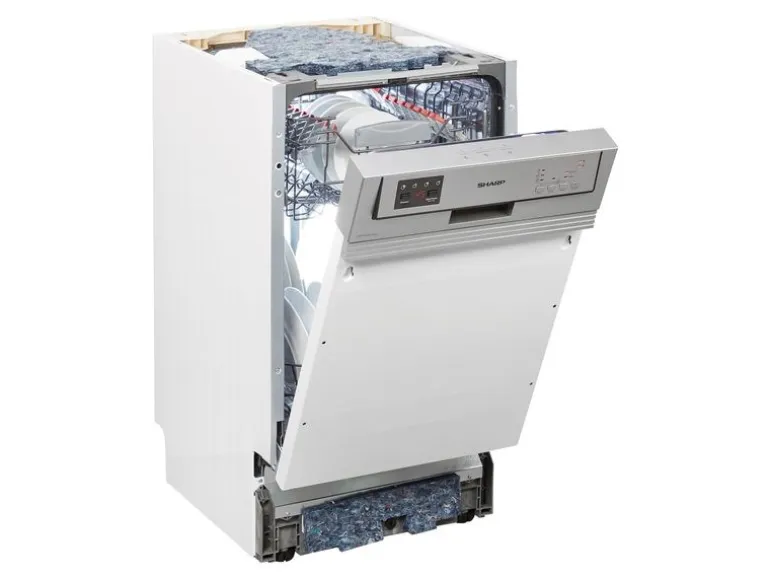 Sharp Einbaugeschirrspüler QW-HS12S47ES-CH Teilintegriert