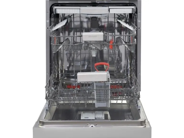 Sharp Einbaugeschirrspüler QW-NA25GS44BS-CH Teilintegriert