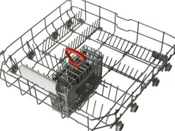 Sharp Einbaugeschirrspüler QW-NA25GS44BS-CH Teilintegriert