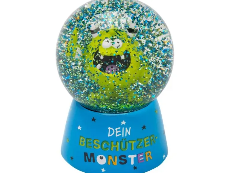 Sheepworld Schneekugel Monster 6.5 cm