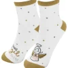 Sheepworld Socken Engel 36 - 40, Braun/Weiss