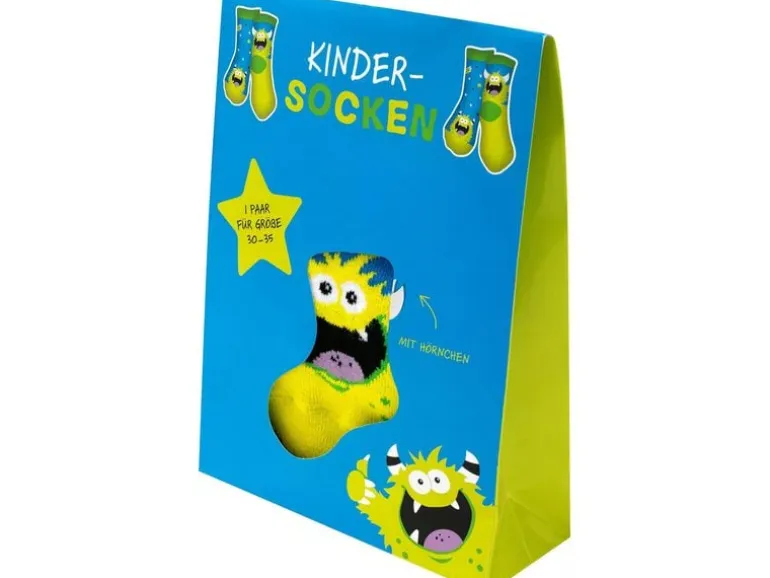 Sheepworld Socken Monster Grösse 30 - 35