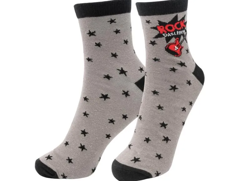 Sheepworld Socken Rock das Leben Grösse 41 - 46, waschbar (40 Grad)