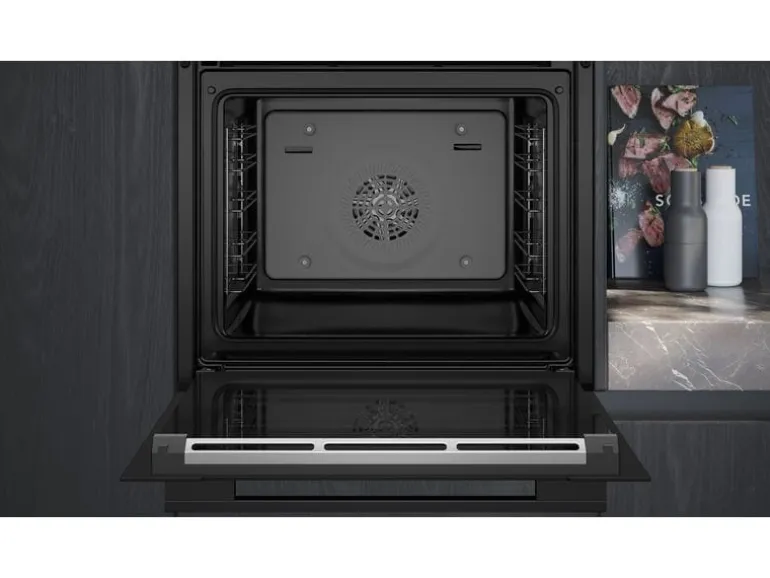 Siemens Einbaubackofen HB734G1B1 Schwarz A+