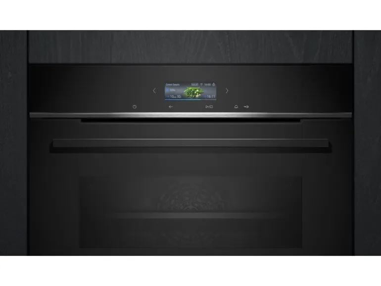 Siemens Einbaubackofen HB734G1B1 Schwarz A+