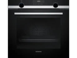Siemens Einbaubackofen HB578GFS7 Schwarz A+