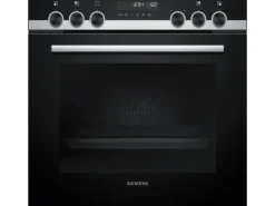 Siemens Einbaubackofen iQ500 HE578GBS4 Schwarz/Edelstahl A+