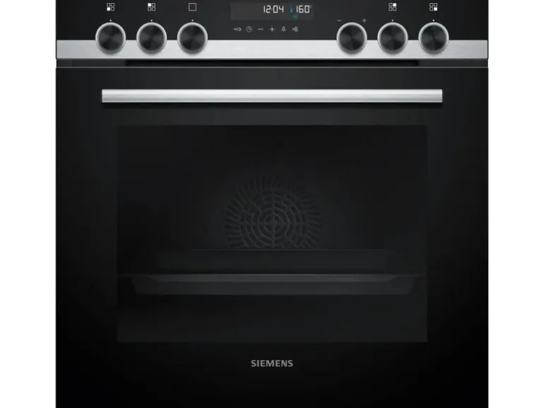 Siemens Einbaubackofen iQ500 HE578GBS4 Schwarz/Edelstahl A+