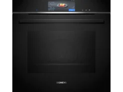 Siemens Einbaudampfbackofen iQ700 HS758G3B1C Schwarz A+