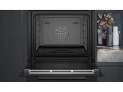 Siemens Einbaudampfbackofen iQ700 HS758G3B1C Schwarz A+