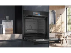 Siemens Einbaudampfbackofen iQ700 HS758G3B1C Schwarz A+