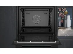 Siemens Einbaudampfbackofen iQ700 HS736G3B1C Schwarz A+
