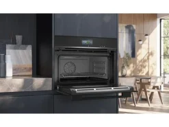 Siemens Einbaudampfbackofen CS756G1B1 Schwarz A+
