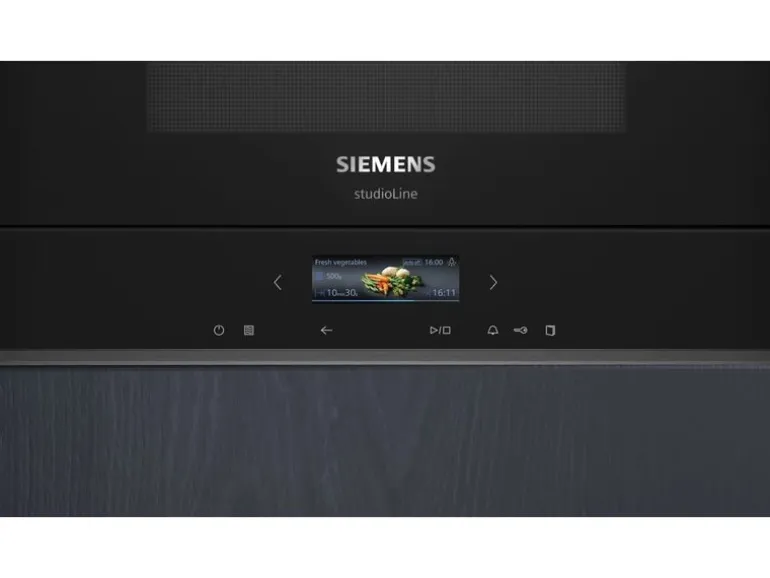 Siemens Einbaumikrowelle iQ700 BE732R1B1C Schwarz