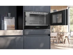 Siemens Einbaumikrowelle iQ700 BE732R1B1C Schwarz
