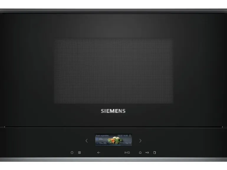 Siemens Einbaumikrowelle iQ700 BE732R1B1C Schwarz