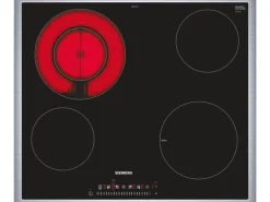 Siemens Glaskeramik-Kochfeld ET645FFP1C Flachrahmen-Design