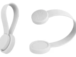 Silwy Magnet Clips BUDDY 1 Stück, Weiss