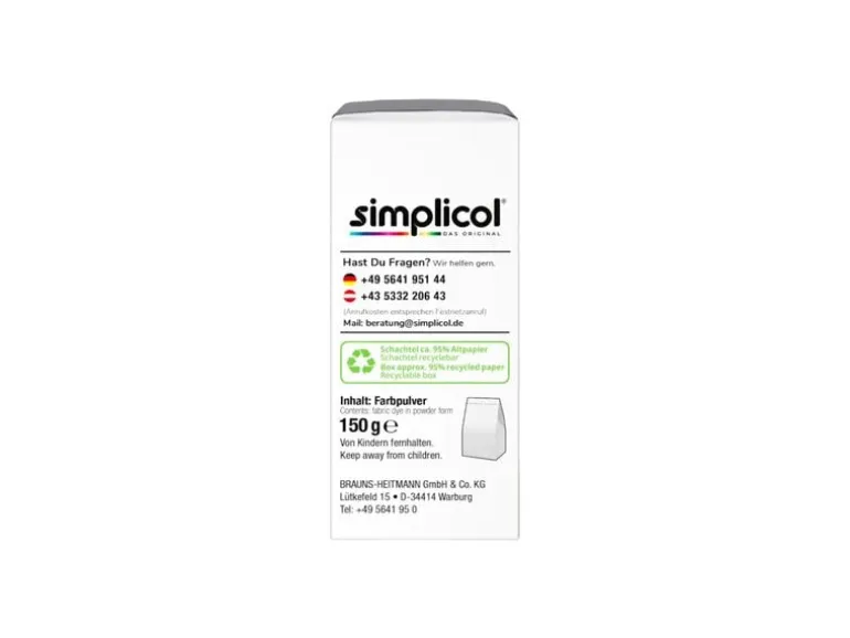 Simplicol Textilfarbe Expert Marineblau, 150 g