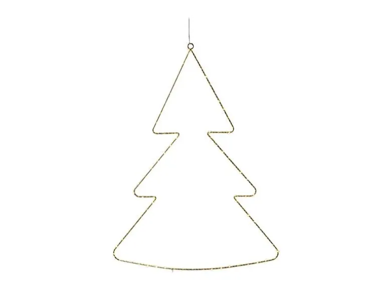 Sirius Fensterhänger Liva Tannebaum, 70 cm, Gold