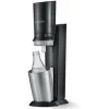Sodastream Wassersprudler Crystal CQC Megapack Schwarz