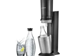 Sodastream Wassersprudler Crystal CQC Schwarz