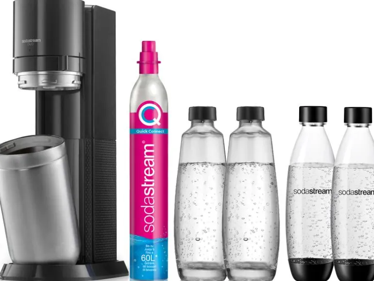 Sodastream Wassersprudler DUO Megapack XL Schwarz