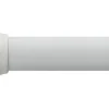 spirella Duschvorhangstange Kreta 125/220 x 3.5 cm, Weiss