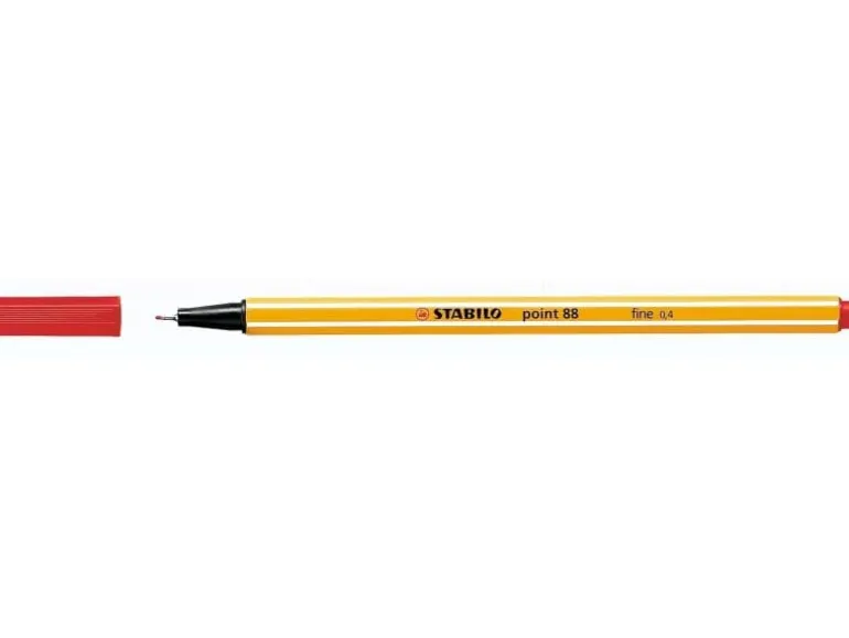 STABILO Fineliner point 88 Rot