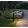Star Trading Gartenlicht Solar-Poller Rundi, 2er Set, Schwarz