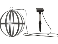 Star Trading Gartenlicht Solar Astri, Ø 25 cm, Silber