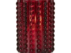Star Trading LED-Kerze Flamme Dotty, Rot, 12.5 cm