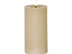 Star Trading LED-Kerze Flamme Flow, Beige