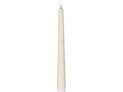 Star Trading LED-Stabkerzen Set Dinner Candy 2 pack, Warmweiss – Beige