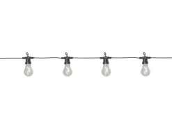 Star Trading Lichterkette Circus Filament 855 cm, Schwarz/Transparent