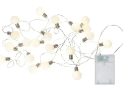 Star Trading Lichterkette Mini Glow Warmweiss, 20 LEDs, 300 cm