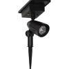 Star Trading Solar Spotlight Powerspot RGBW, Schwarz